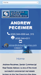 Mobile Screenshot of andrewpeceimer.com